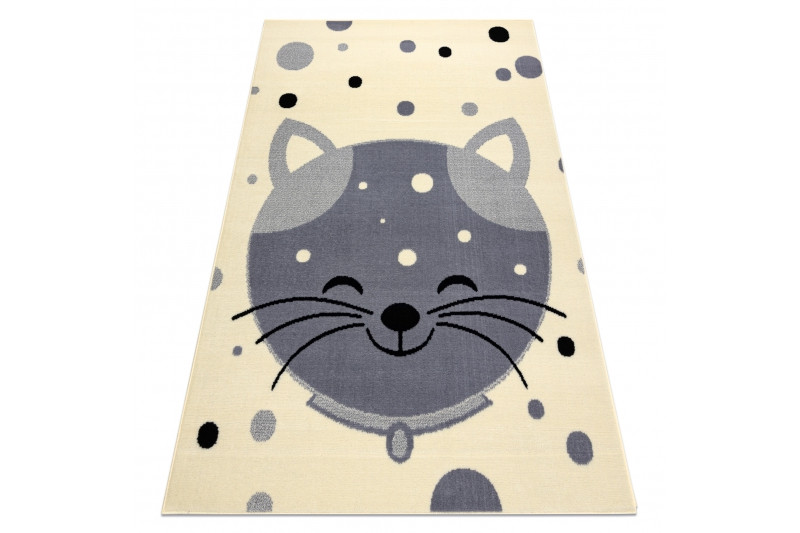 Koberec BCF FLASH Kitten 3998 - krém / šedý