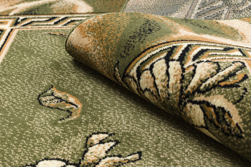 Koberec BCF Morad TRIO Lístie olivový