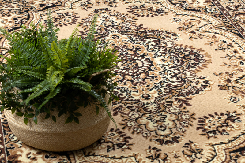 Koberec BCF Morad WIOSNA Ornament béžový