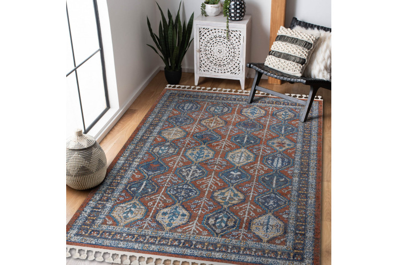 Koberec BELLE BG60A hnědý / růžový Fredzle