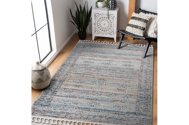 Koberec BELLE BN25A béžový / modrý fredzle