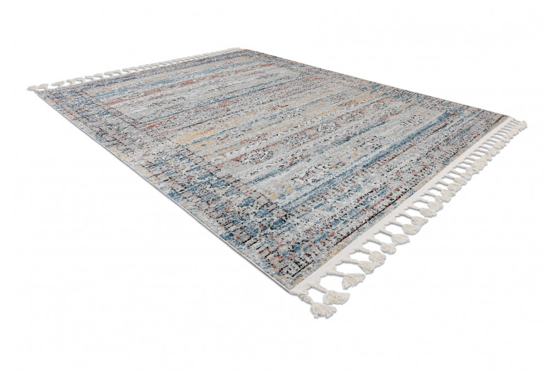 Koberec BELLE BN25A béžový / modrý fredzle