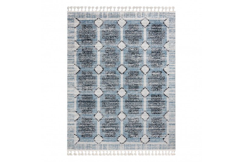 Koberec BELLE BR22A béžový / modrý Fredzle