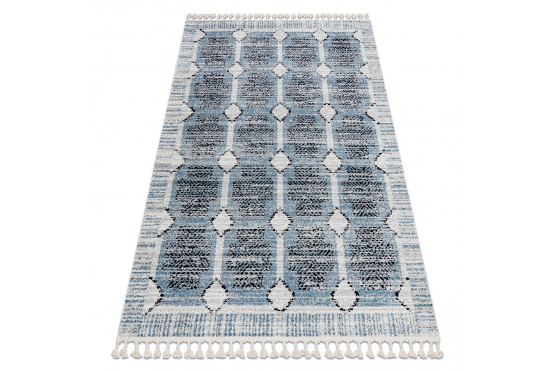 Koberec BELLE BR22A béžový / modrý Fredzle