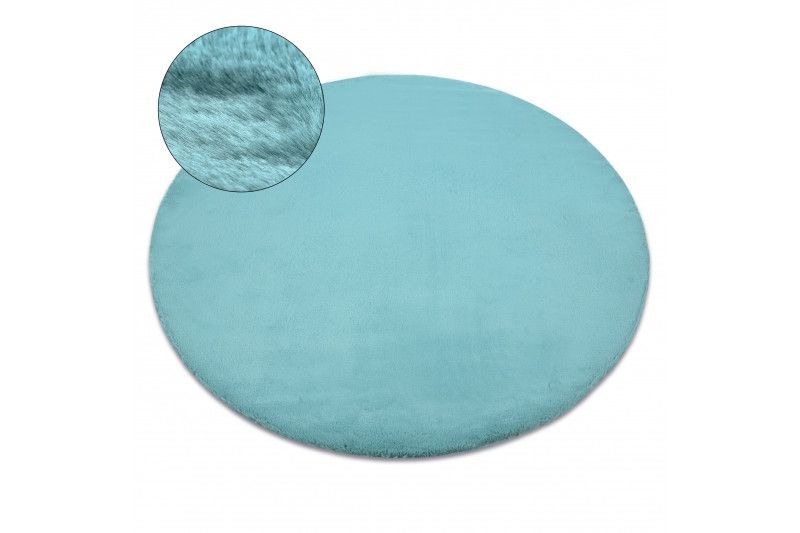 Koberec BUNNY KRUH aqua nebeský
