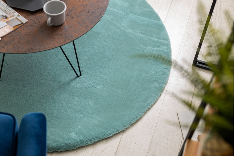 Koberec BUNNY KRUH aqua nebeský