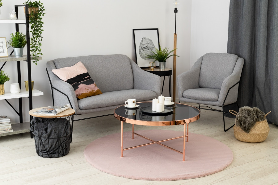 Koberec BUNNY KRUH růžový