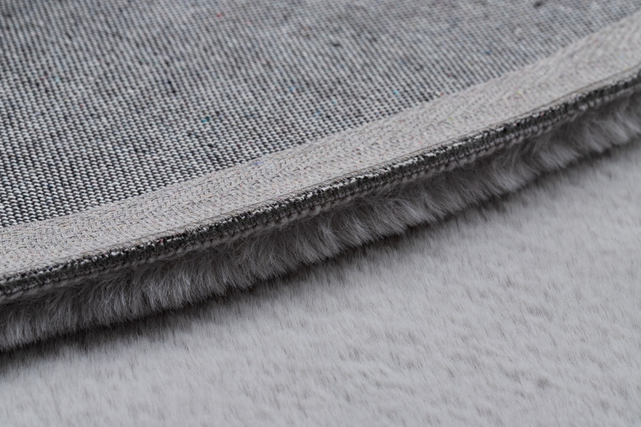 Koberec BUNNY KRUH stříbrný