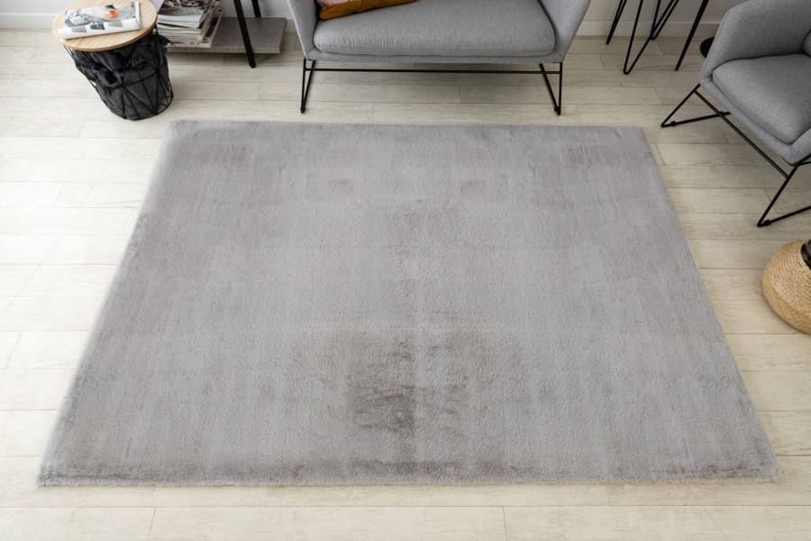 Koberec BUNNY stříbrný