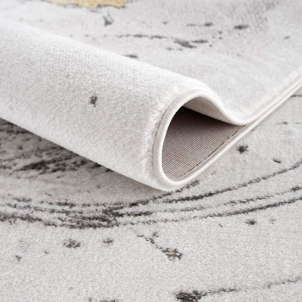 Koberec Chic 199 šedý / zlatý