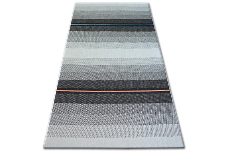 Koberec COLOR 19316/836 SISAL Pásy šedý