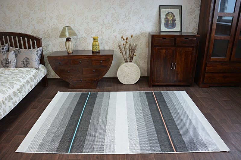 Koberec COLOR 19316/836 SISAL Pásy šedý