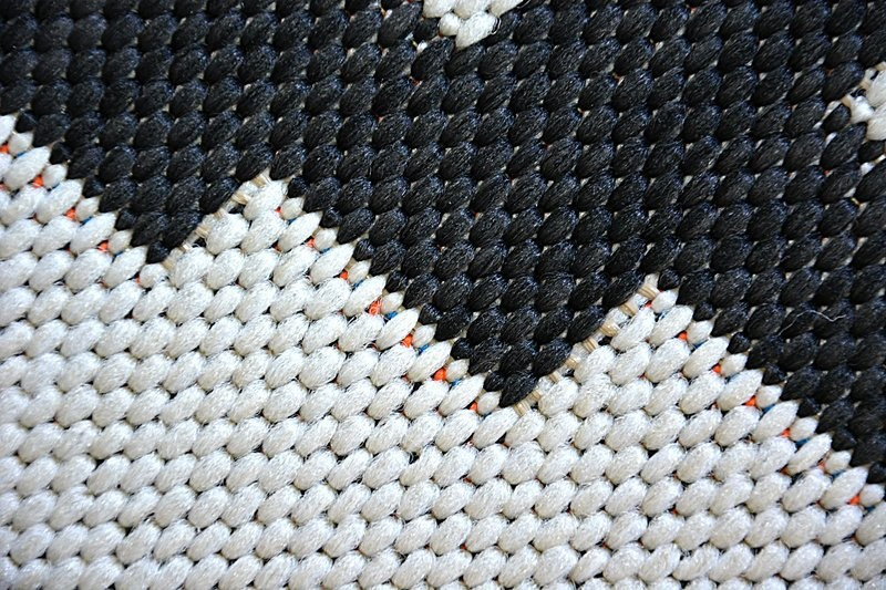 Koberec COLOR 19318/836 SISAL Romby bílý