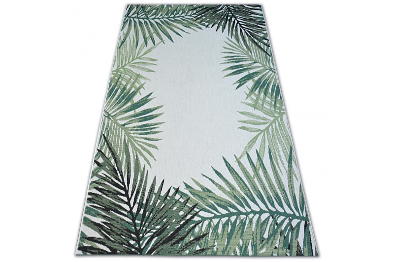 Koberec COLOR 19435/062 Listy zelený JUNGLE