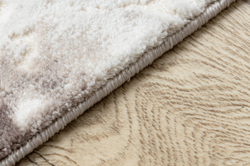 Koberec CORE 1818 Geometrický - sloní kost / bílý