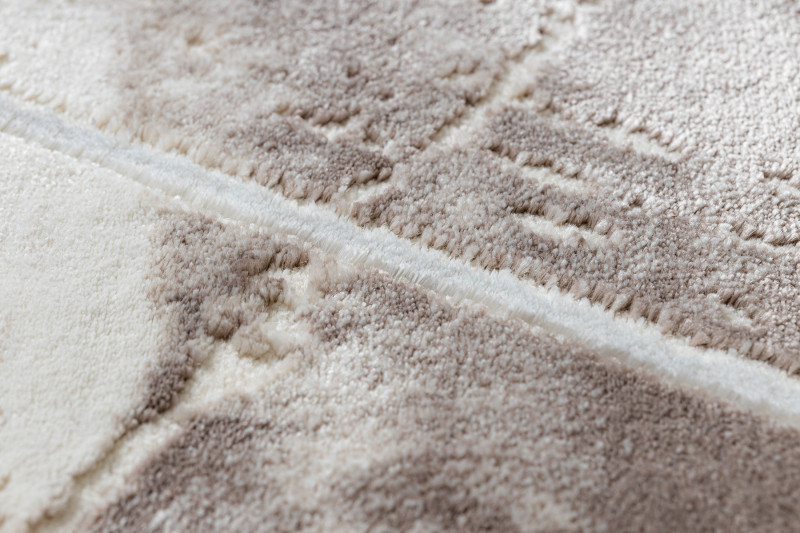 Koberec CORE 1818 Geometrický - sloní kost / bílý