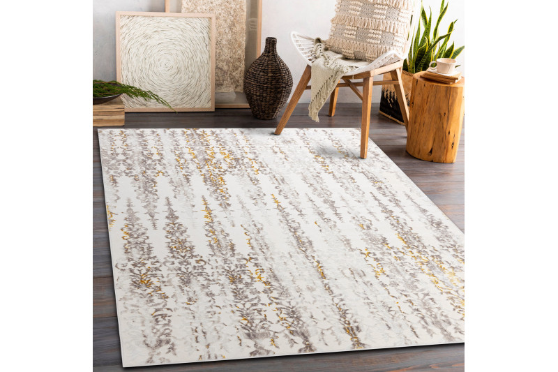 Koberec CORE 241A Ornament Vintage - béžový / zlatý