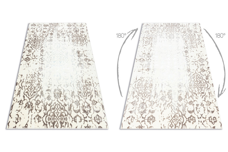 Koberec CORE 247A Ornament Vintage - krémový / hnědý