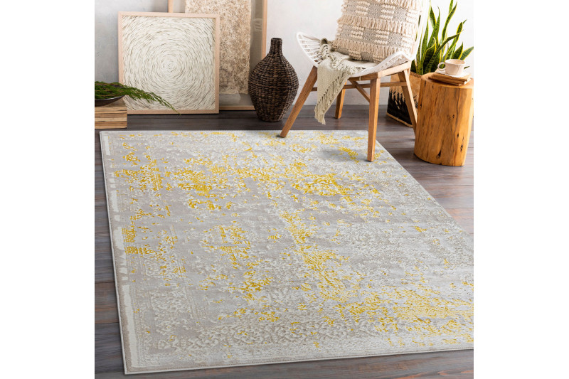 Koberec CORE 3807 Ornament Vintage - béžový / zlatý