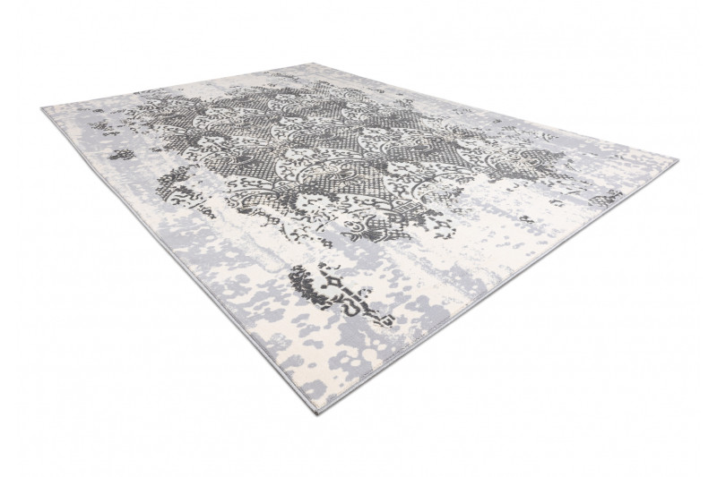 Koberec CORE W3824 Ornament Vintage - krém / šedý