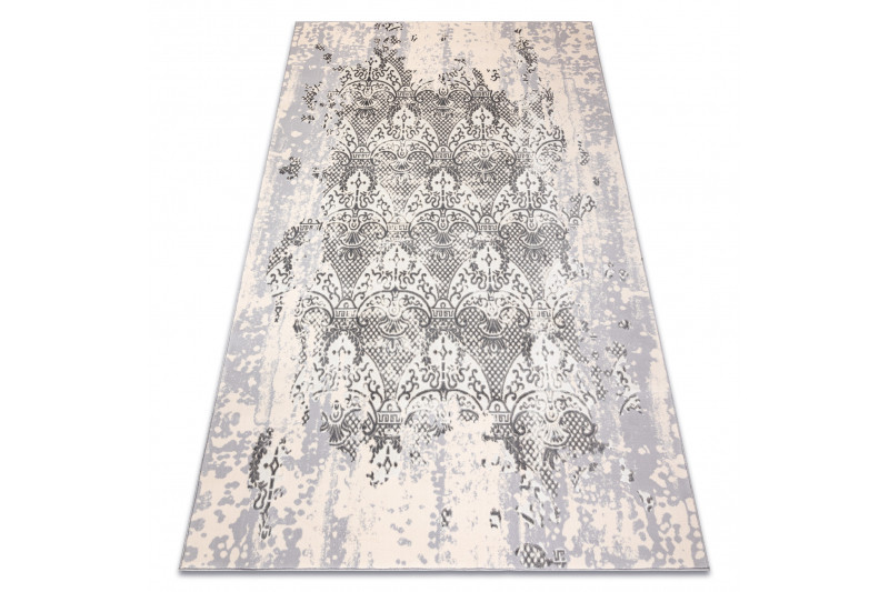 Koberec CORE W3824 Ornament Vintage - krém / šedý