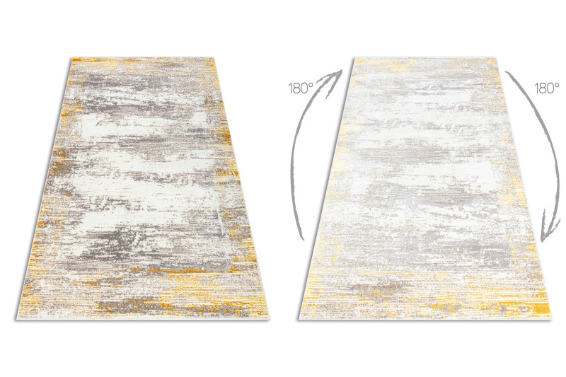 Koberec CORE W9775 Ramka - sloní kost / béžový