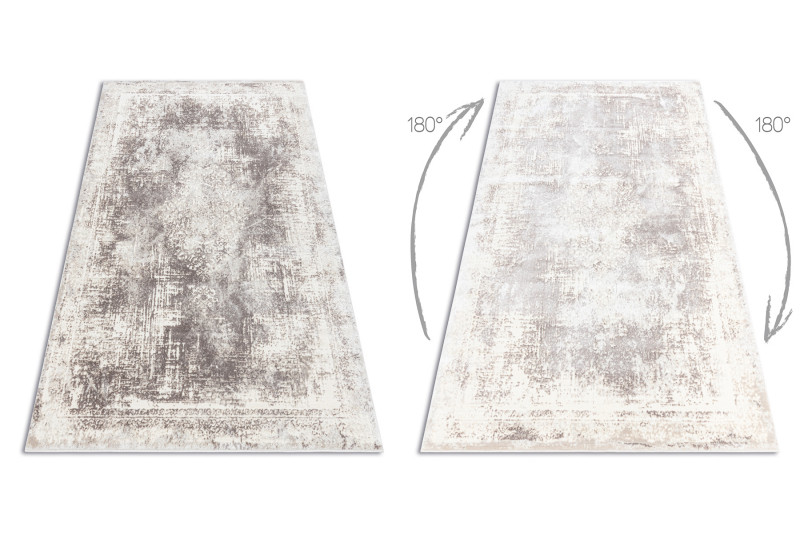 Koberec CORE W9784 Rozeta Vintage - béžový