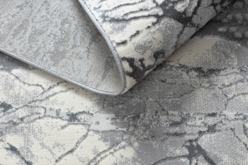 Koberec CORE W9789 Abstrakcia - šedý / modrý