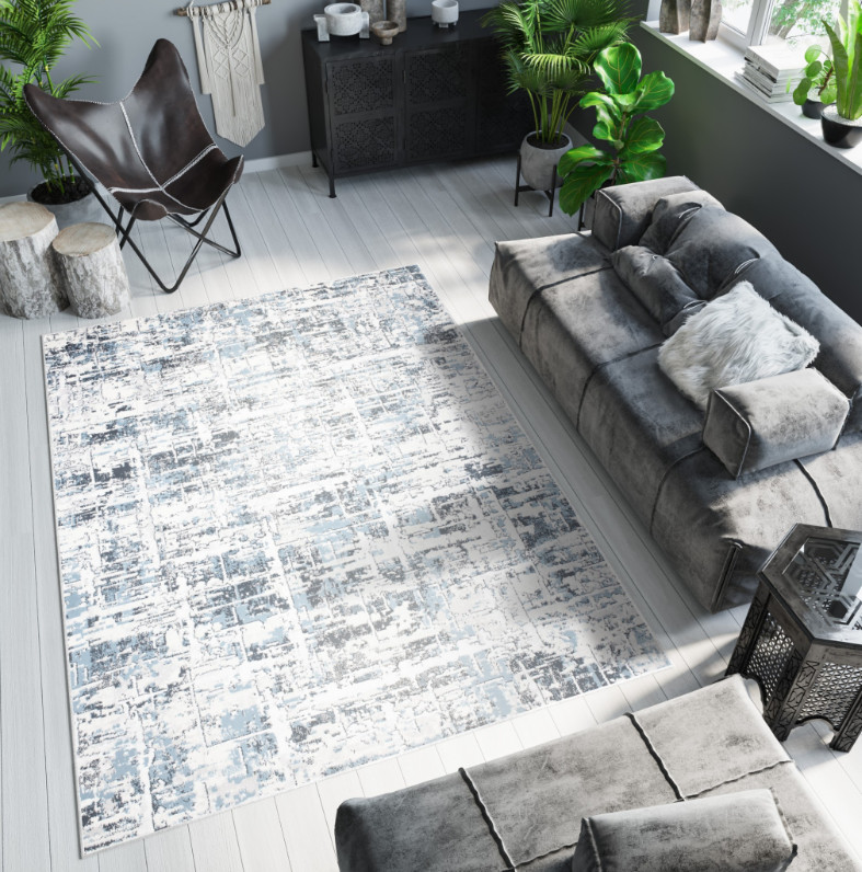 Koberec DAKOTA YE74A GHZ  modrý