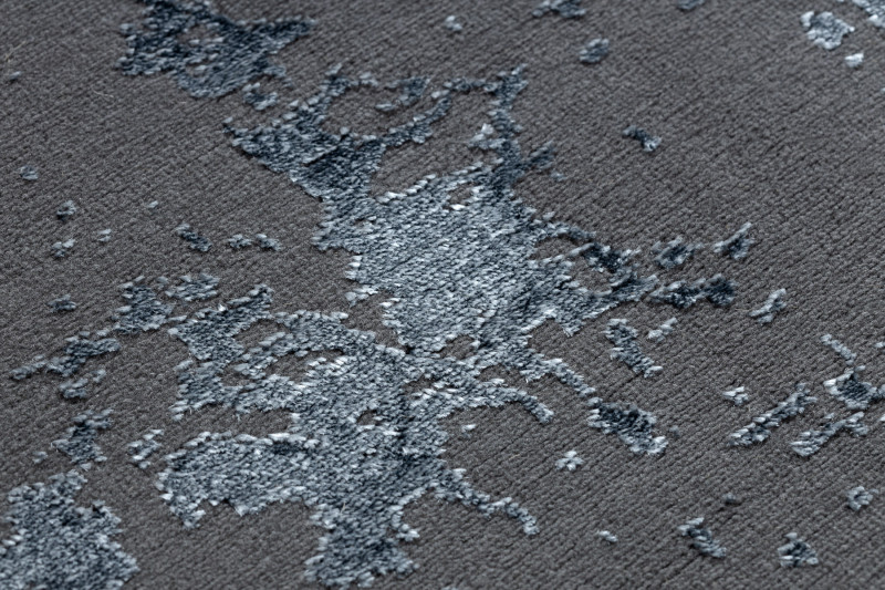 Koberec DE LUXE 628 Ornament vintage - šedý / zlatý