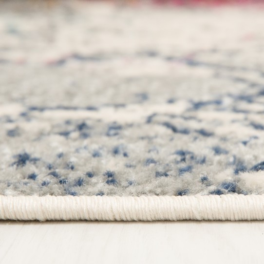 Koberec DENVER A024A FAA - tmavě šedý, oranžový