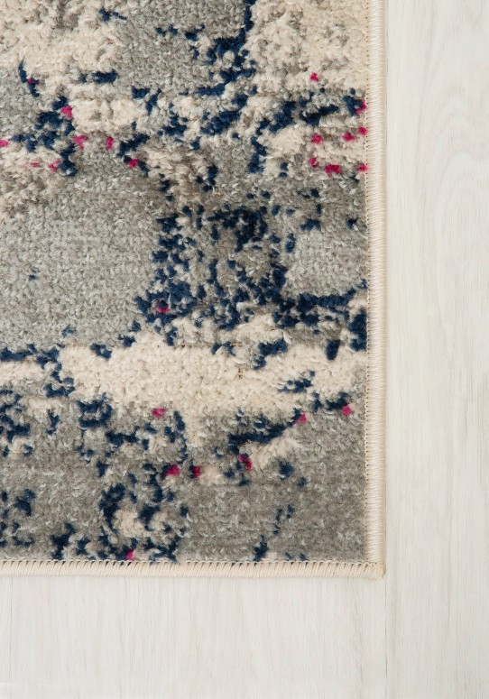 Koberec DENVER A024A FAA - tmavě šedý, oranžový