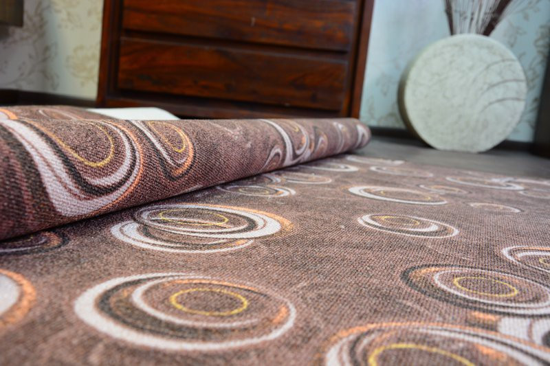 Koberec DROPS hnědý