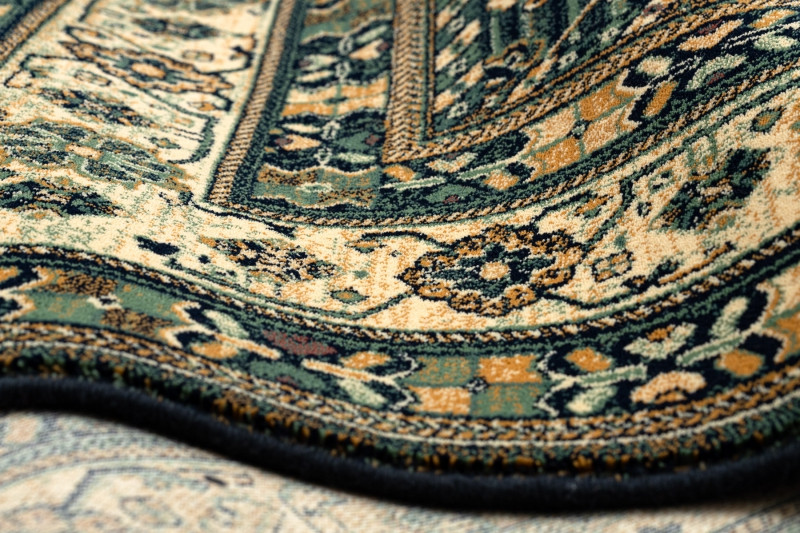 Koberec EDEN KAZAK Ornament smaragd zelený