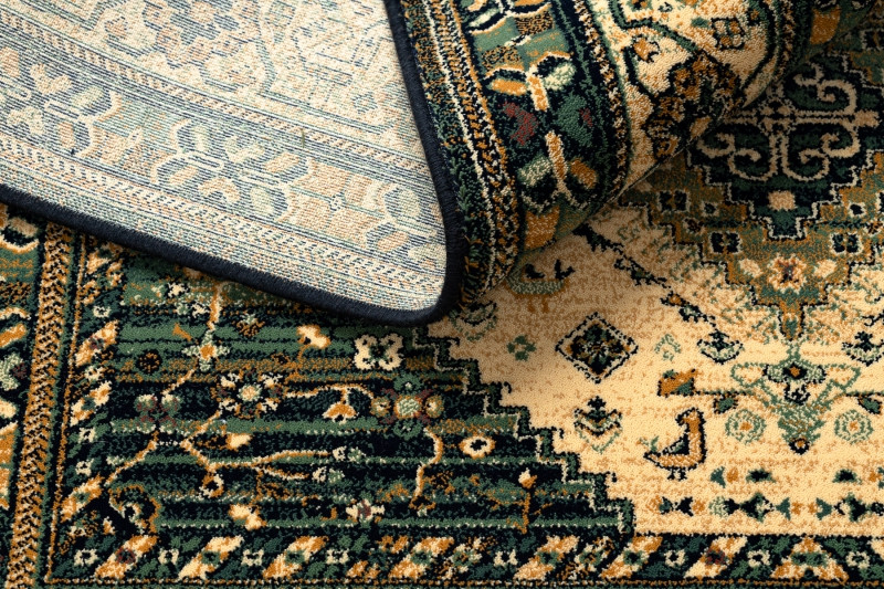 Koberec EDEN KAZAK Ornament smaragd zelený