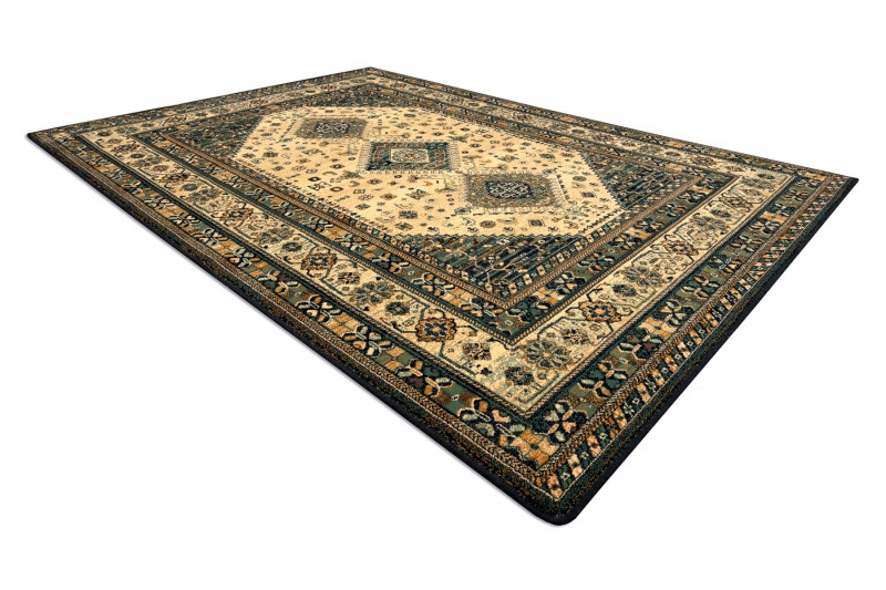 Koberec EDEN KAZAK Ornament smaragd zelený