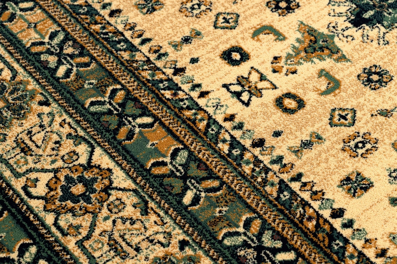 Koberec EDEN KAZAK Ornament smaragd zelený