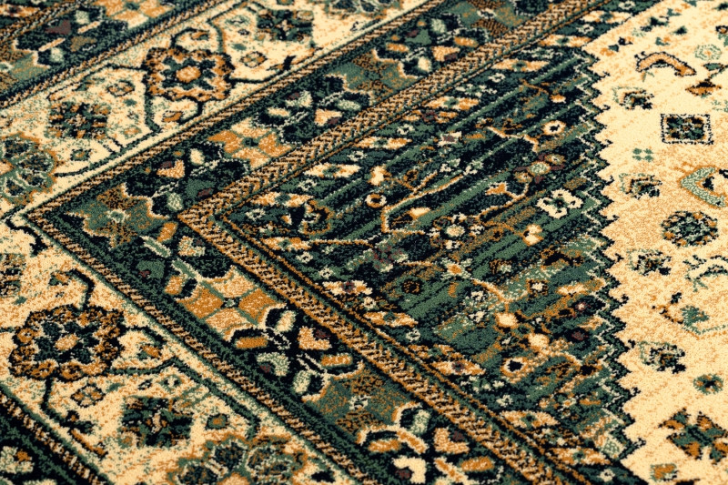 Koberec EDEN KAZAK Ornament smaragd zelený