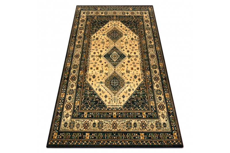 Koberec EDEN KAZAK Ornament smaragd zelený