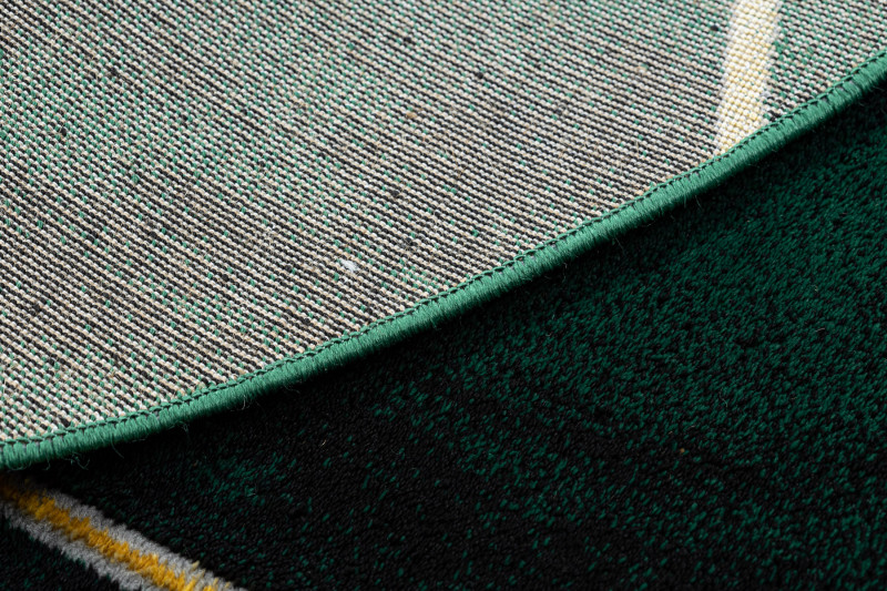 Koberec EMERALD exkluzivní 1022 kruh - glamour, marmur, geometrický zelený/zlatý