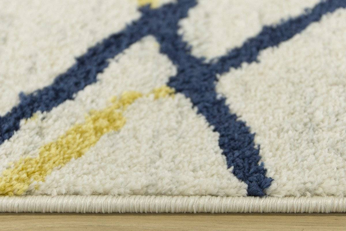 Koberec EMILY 2355A béžový/modrý