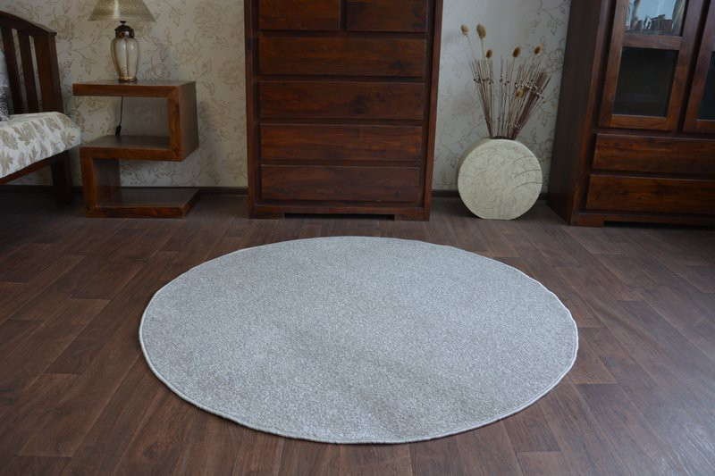 Koberec ETON stříbrný kruh