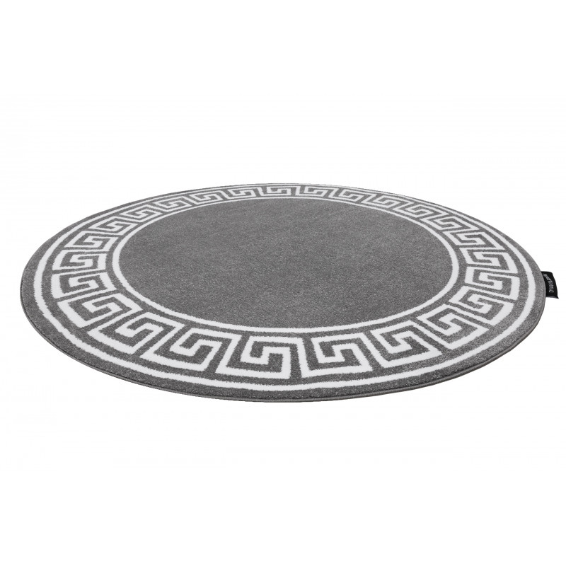 Koberec HAMPTON Grecos kruh šedý