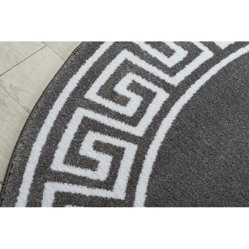 Koberec HAMPTON Grecos kruh šedý