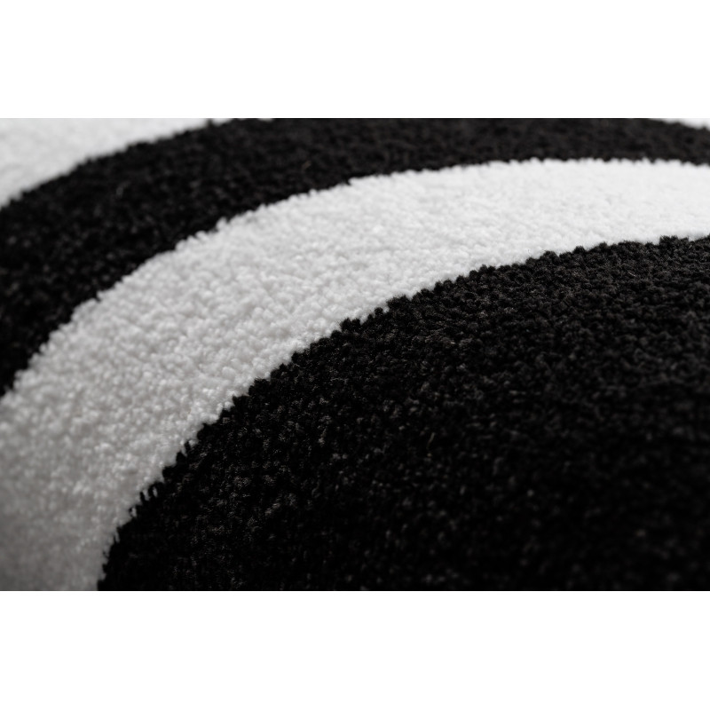 Koberec HAMPTON Lux kruh černý