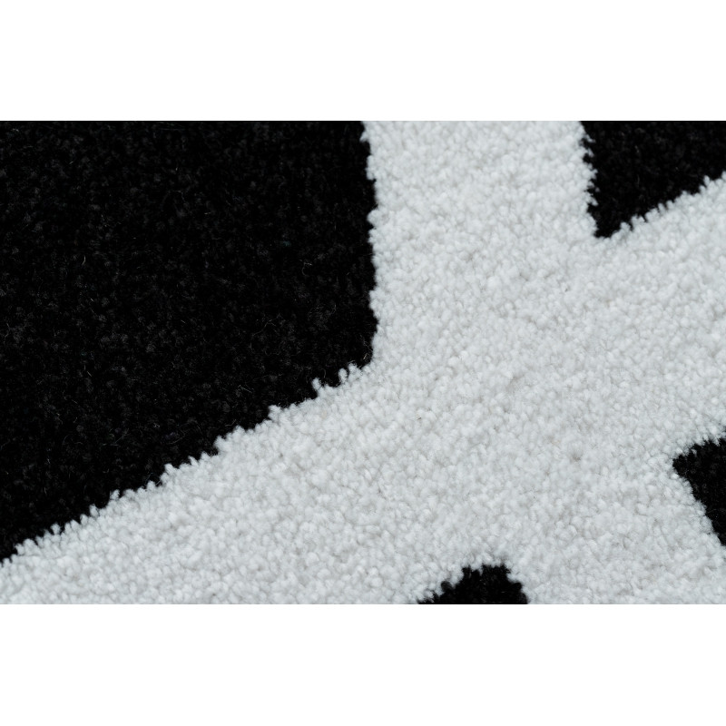 Koberec HAMPTON Lux kruh černý