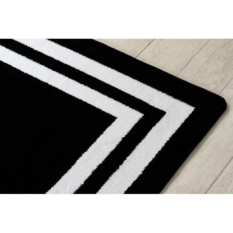 Koberec HAMPTON Ramka černý