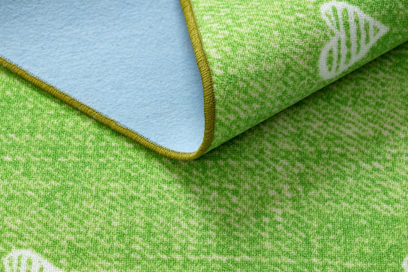 Koberec HEARTS Jeans - zelený