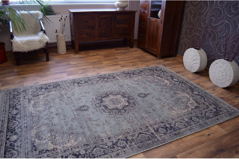 Koberec heat-set Jasmin 8676 zelený