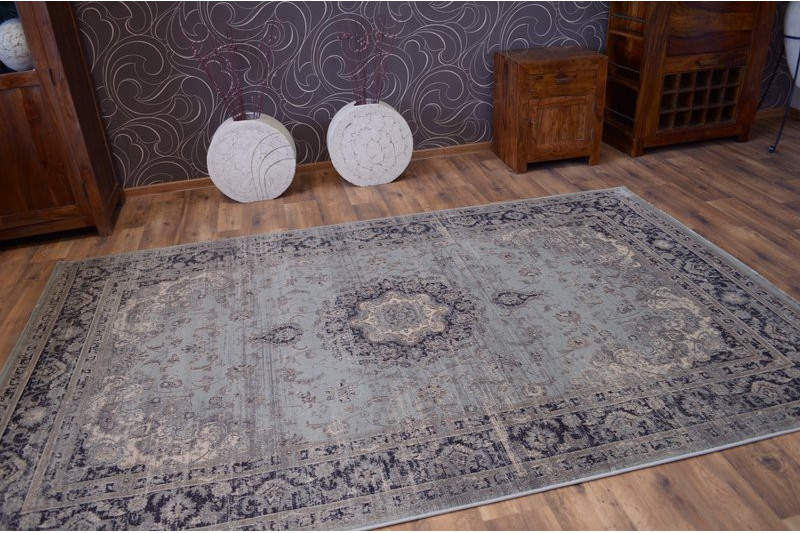 Koberec heat-set Jasmin 8676 zelený